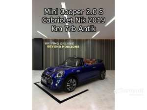 Jual bekas 2019 MINI Cabrio 2.0 Cooper S Convertible,lokasi di DKI Jakarta