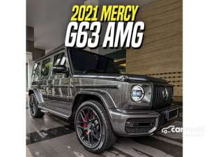 Jual bekas 2021 Mercedes-Benz AMG G63 4.0 SUV Silver on Beige Mercy G 63,lokasi di DKI Jakarta