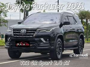 Jual bekas 2021 Toyota Fortuner 2.4 VRZ GR SPORT 4X2 SUV DIESEL SOLAR Kilometer 60 ribuan,lokasi di DKI Jakarta