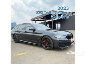 Jual bekas 2023 BMW 530i 2.0 M Sport Touring Wagon Grey on Cinnamon Msport Abu-abu,lokasi di DKI Jakarta