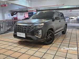 Jual bekas 2024 Hyundai Creta 1.5 Alpha SUV -KM 33 PERAK SANGAT RENDAH - LIKE NEW CAR,lokasi di Banten