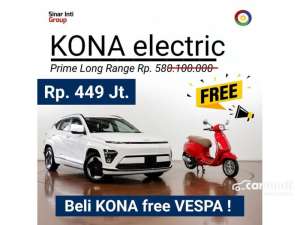 Jual bekas 2024 Hyundai Kona 0.0 Prime Long Range SUV,lokasi di Jawa Timur