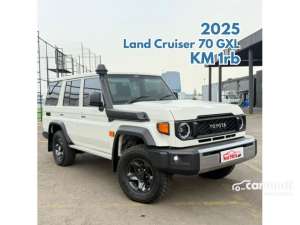 Jual bekas 2024 Toyota Land Cruiser 2.8 70 GXL SUV White on Black LC LC70 Diesel Putih,lokasi di DKI Jakarta