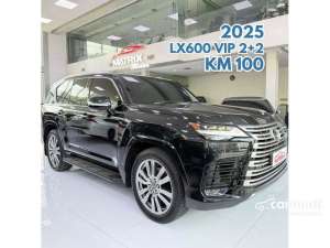 Jual bekas 2025 Lexus LX 600 3.4 VIP SUV 22 Black on Orange LX600 Hitam,lokasi di DKI Jakarta