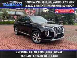 Jual bekas 4X4 AWD Km31k PAJAKAPR-26 Hyundai Palisade Signature AWD 2022 4X4,lokasi di 