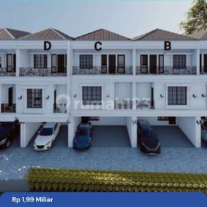 American Classic Modern 3 Lantai di Hajinawi, Dekat MRTPIM, Start 1,9M , tersedia melalui melalui situs Rumah123