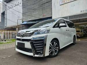 Jual bekas Antik ori 34 rb km Vellfire 2.5 G TSS atpm 2023 nik 2022 putih white,lokasi di 