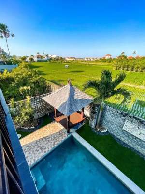Available Villa For Sale With Ricefield View in Batubeligh Bali lokasi di Seminyak, tersedia melalui melalui situs Olx