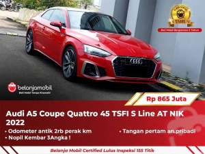Jual bekas B 333 AYETITLEGARANSI 5THAudi A5 A 5 Coupe Quattro 45 TS,lokasi di 
