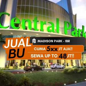 BARANG LANGKA JUAL MURAH 1BR MADISON PARK APARTMENT TANJUNG DUREN lokasi di Tanjung Duren, tersedia melalui melalui situs Olx