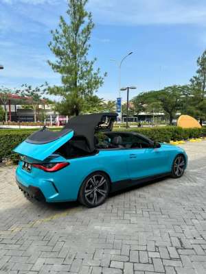 Jual bekas BMW Convertible Cabriolet 430i 2022 White On Black Interior - WrapBlue,lokasi di 