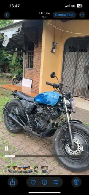 Jual bekas Bratscafe Honda Megapro,lokasi di Bekasi Barat
