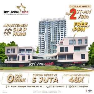 Cicilan 2 Jutaan - Apartemen Baru Siap Huni lokasi di Pekayon, tersedia melalui melalui situs Olx