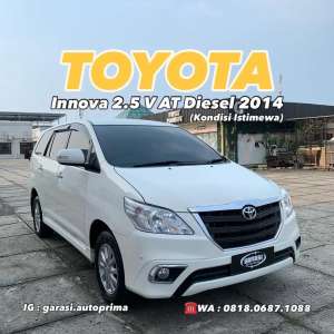 Jual bekas DIESEL Innova 2.5 V AT 2014,lokasi di 