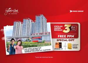 DIJUAL APARTEMEN SIGNATURE PARK GRANDE JAKARTA SIAP HUNI lokasi di cawang, tersedia melalui melalui situs Lamudi