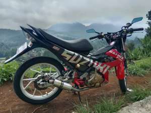 Jual bekas Dijual Motor Satria Fu 150 Facelift 2014,lokasi di Cimahi Utara