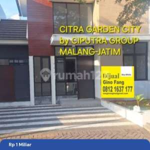 Dijual Rumah Citra Garden City By Ciputra Group Malang Jatim , tersedia melalui melalui situs Rumah123