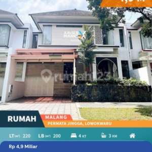DIJUAL Rumah Mewah Kondisi Terawat 2LT Siap Huni Fasilitas Perumahan Lengkap Row Jalan Lebar Akses Mudah Ke Pusat Kota dan Dekat Banyak Fasum Lainnya di Permata Jingga Soekarno Hatta Malang Kota G197 , tersedia melalui melalui situs Rumah123