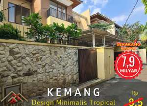 DIJUAL RUMAH MINIMALIS DI KEMANG JAKARTA SELATAN lokasi di cilandak, tersedia melalui melalui situs Lamudi