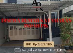 DISEWAKAN CEPAT RUMAH KATAMARAN INDAH PIK lokasi di kamal-muara, tersedia melalui melalui situs Lamudi