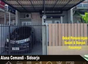 Disewakan Rumah Alana Cemandi Sidoarjo lokasi di sedati, tersedia melalui melalui situs Lamudi