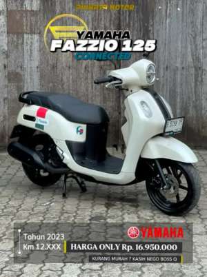 Jual bekas DP 650 Ribuan Yamaha Fazzio 125 Connected 2023,lokasi di Kembangan