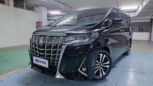 Jual bekas DP Rendah 32JT Toyota Alphard 2.5 G Bensin-AT 2018 Hitam,lokasi di 