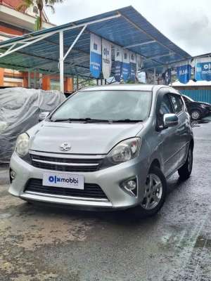 Jual bekas DP Rendah - Toyota Agya 1.0 G Bensin AT 2014 Silver,lokasi di 