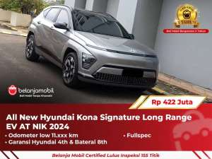 Jual bekas GARANSI 5THHyundai Kona Signature Long Range EV 2024 2025,lokasi di 