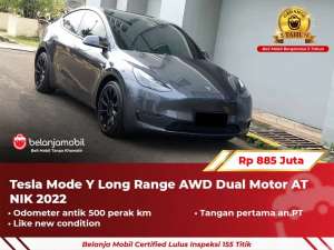 Jual bekas GARANSI 5THTesla Mode Y Long Range AWD Dual Motor 2022 2023,lokasi di 