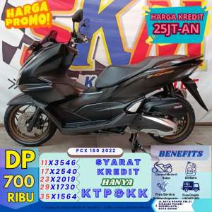 Jual bekas gebyar DP 700 proses KTPKK PCX 2022 cash credt,lokasi di Pekayon