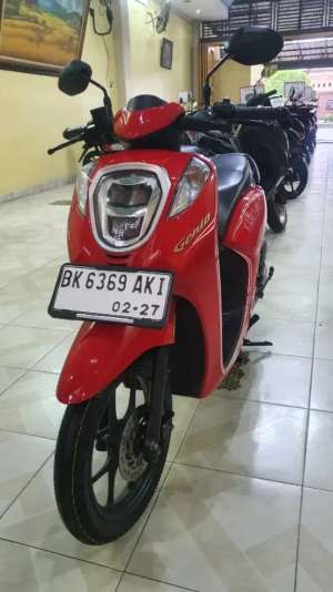 Jual bekas Genio CBS ISS 2022 Cantik Sekali-Odomtr 11.000 KM-plaza motor,lokasi di Medan Tuntungan