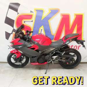 Jual bekas heboh DP 900 lmgsng bawa plng MTR ninja 250 abs 2020 cash credt,lokasi di Pondok Aren