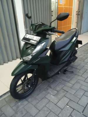Jual bekas Honda Beat Deluxe Hijau 2023,lokasi di Pedurungan