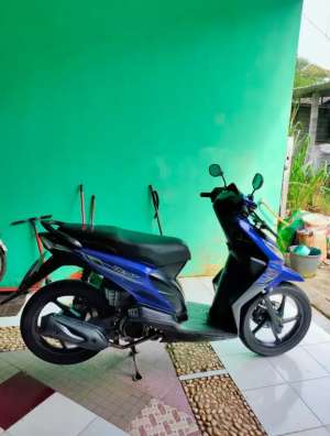 Jual bekas Honda Beat Karbu 2010 Biru,lokasi di Bojonggede