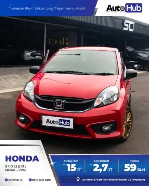 Jual bekas Honda Brio 1.2 E AT Bensin 2016,lokasi di 