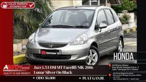 Jual bekas Honda Jazz 1.5 I-DSI MT Facelift NIK 2006 Lunar Silver On Black,lokasi di 