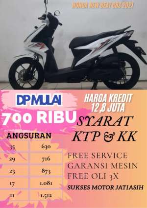 Jual bekas HONDA NEW BEAT CBS 2021,lokasi di Koja