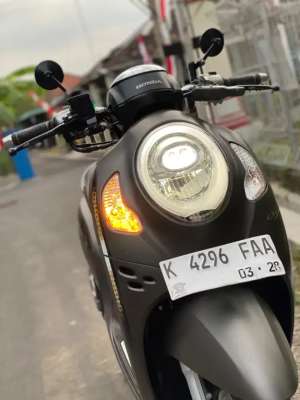 Jual bekas Honda Scoopy ESP ISS Stylish 2023 MATTE BROWN,lokasi di Jaten