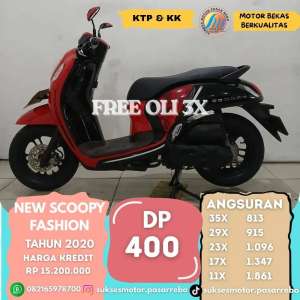 Jual bekas HONDA SCOOPY FASHION TAHUN 2020 SIAP PAKAI, MESIN HALUS, BODI MULUS,lokasi di Bekasi Jaya