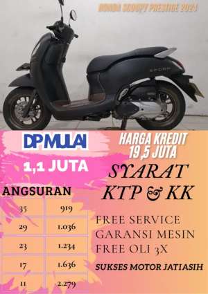 Jual bekas HONDA SCOOPY PRESTIGE 2024,lokasi di Koja