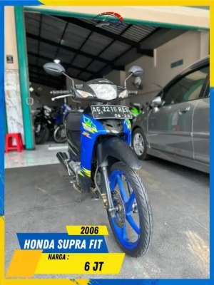 Jual bekas HONDA SUPRA FIT 2006 PLAT AG GASSKEUN BOLOH HIKMAH MOTOR KEPUH MALANG,lokasi di Sukun