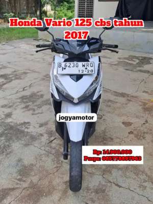 Jual bekas Honda Vario 125 cc tahun 2017,lokasi di Ciseeng
