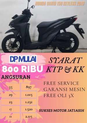 Jual bekas HONDA VARIO 150 KEYLESS 2019,lokasi di Medan Satria