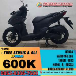 Jual bekas HONDA VARIO 160 CBS TAHUN 2023,lokasi di Pasar Minggu