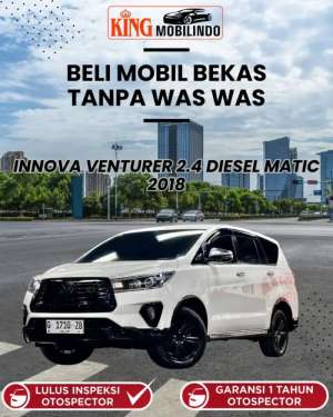 Jual bekas Innova Venturer Diesel 2.4 AT 2018,lokasi di 