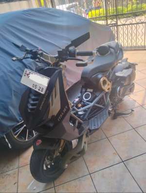 Jual bekas Italjet Dragster 200 ABS NIK 2023 KM 700 PERAK,lokasi di Grogol Petamburan