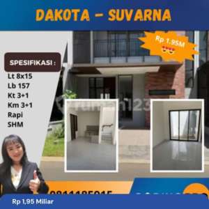 Jual Cepat Cluster Dakota Suvarna Sutera Cikupa Tangerang , tersedia melalui melalui situs Rumah123