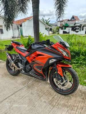Jual bekas Jual cepat ninja 250R thn 2014 odometer 14 rb,lokasi di Banjar Baru Utara