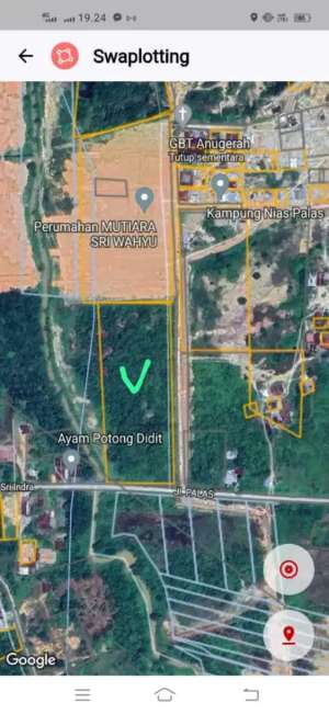 Jual cepat tanah kosong lokasi di Rumbai, tersedia melalui melalui situs Olx